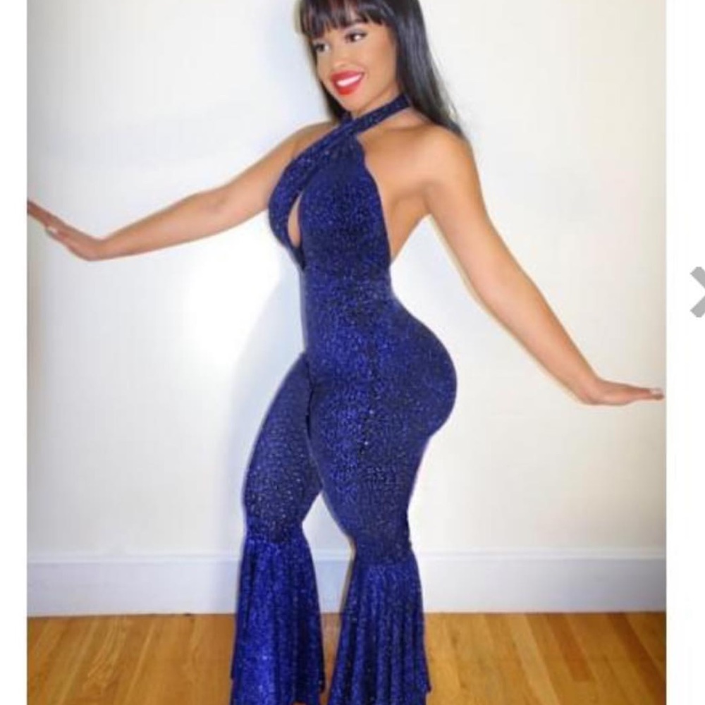 Blue Jumpsuit